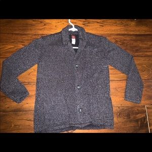 Marled Black/grey Tea Collection Boys L(8-10) cardigan